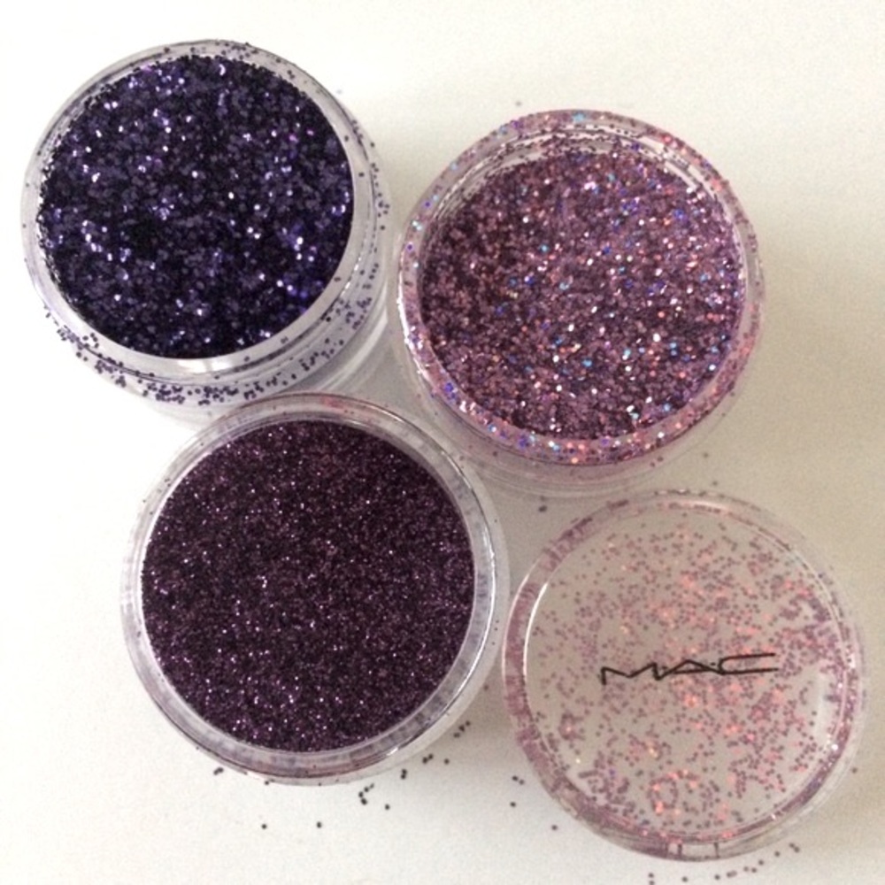 Mac Pro glitters - stack Purple and violet